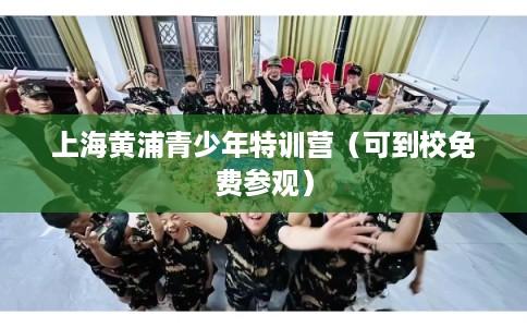 上海黄浦青少年特训营（可到校免费参观）