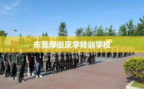 东莞厚街厌学特训学校