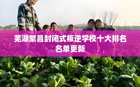 芜湖繁昌封闭式叛逆学校十大排名名单更新