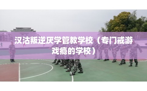 汉沽叛逆厌学管教学校（专门戒游戏瘾的学校）