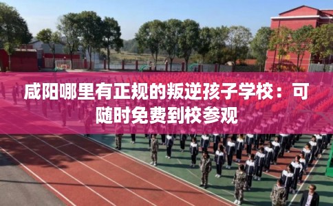 咸阳哪里有正规的叛逆孩子学校：可随时免费到校参观