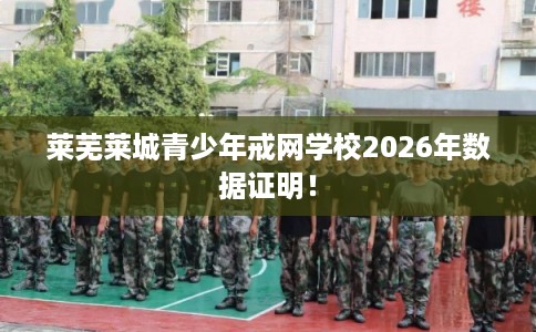 莱芜莱城青少年戒网学校2026年数据证明！