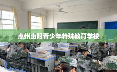 惠州惠阳青少年特殊教育学校