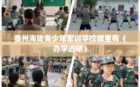 泰州海陵青少年军训学校哪里有（办学透明）
