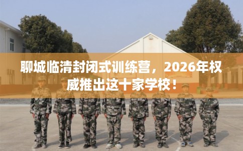 聊城临清封闭式训练营，2026年权威推出这十家学校！