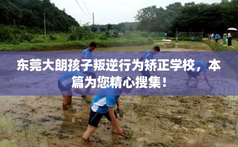 东莞大朗孩子叛逆行为矫正学校，本篇为您精心搜集！