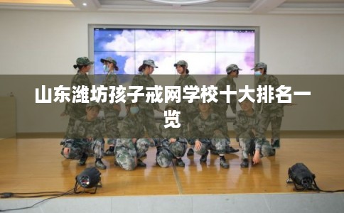 山东潍坊孩子戒网学校十大排名一览