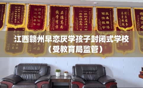 江西赣州早恋厌学孩子封闭式学校（受教育局监管）