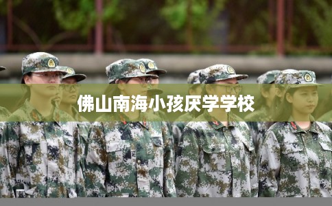 佛山南海小孩厌学学校