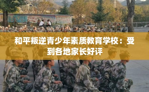 和平叛逆青少年素质教育学校：受到各地家长好评