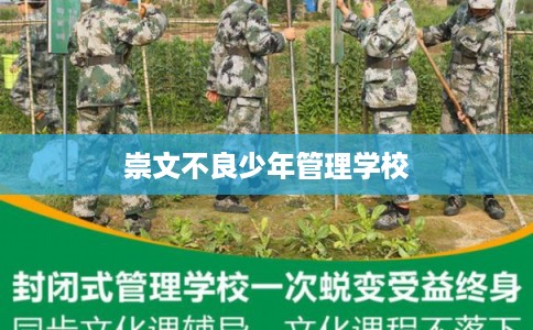 崇文不良少年管理学校