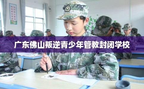广东佛山叛逆青少年管教封闭学校