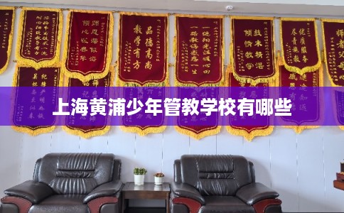 上海黄浦少年管教学校有哪些