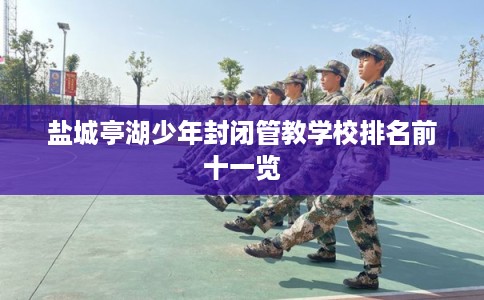 盐城亭湖少年封闭管教学校排名前十一览