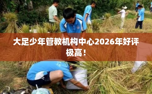 大足少年管教机构中心2026年好评极高！