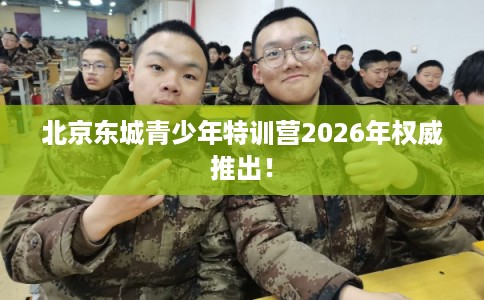 北京东城青少年特训营2026年权威推出！