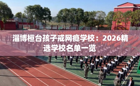 淄博桓台孩子戒网瘾学校：2026精选学校名单一览