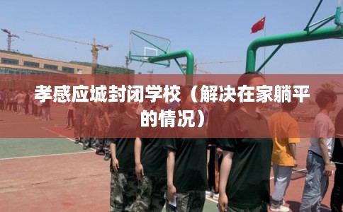 孝感应城封闭学校（解决在家躺平的情况）