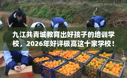 九江共青城教育出好孩子的培训学校，2026年好评极高这十家学校！