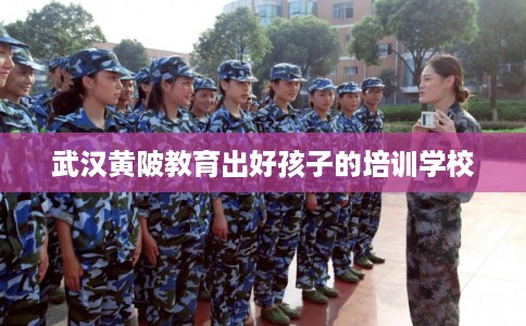 武汉黄陂教育出好孩子的培训学校