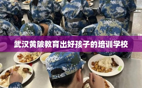 武汉黄陂教育出好孩子的培训学校