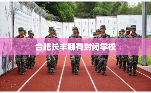 合肥长丰哪有封闭学校