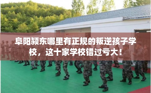 阜阳颍东哪里有正规的叛逆孩子学校，这十家学校错过亏大！