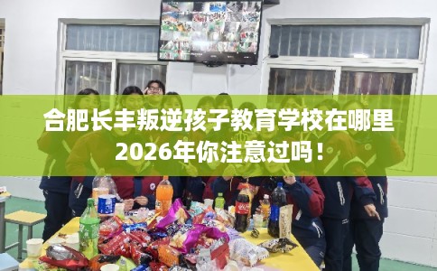 合肥长丰叛逆孩子教育学校在哪里2026年你注意过吗！