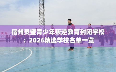 宿州灵璧青少年叛逆教育封闭学校：2026精选学校名单一览