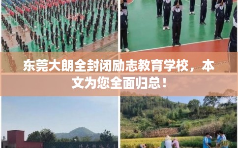东莞大朗全封闭励志教育学校，本文为您全面归总！