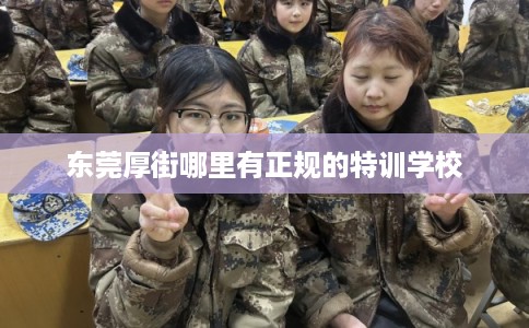 东莞厚街哪里有正规的特训学校
