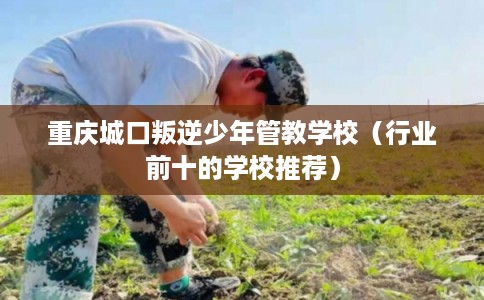 重庆城口叛逆少年管教学校（行业前十的学校推荐）