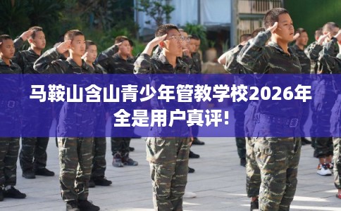 马鞍山含山青少年管教学校2026年全是用户真评!