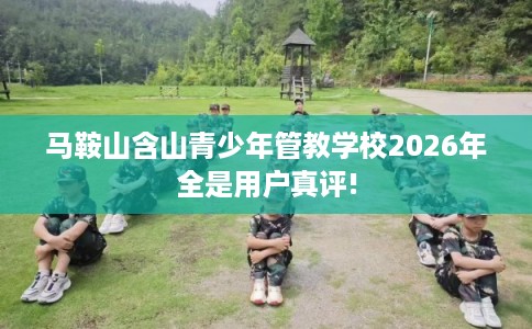 马鞍山含山青少年管教学校2026年全是用户真评!