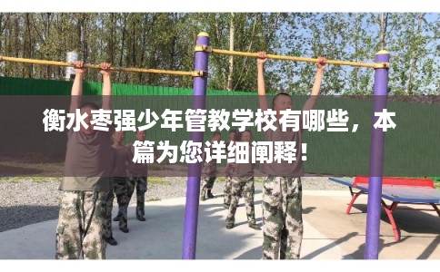 衡水枣强少年管教学校有哪些，本篇为您详细阐释！