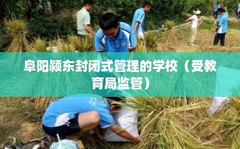 阜阳颍东封闭式管理的学校（受教育局监管）