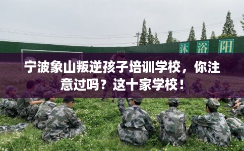 宁波象山叛逆孩子培训学校，你注意过吗？这十家学校！