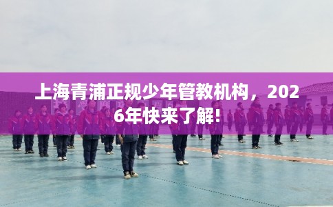 上海青浦正规少年管教机构，2026年快来了解!