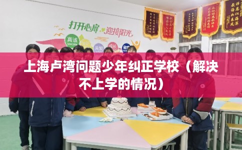 上海卢湾问题少年纠正学校（解决不上学的情况）