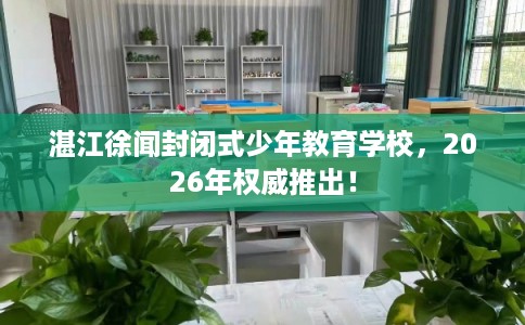 湛江徐闻封闭式少年教育学校，2026年权威推出！