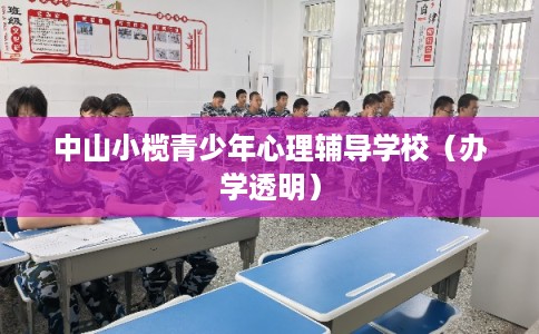 中山小榄青少年心理辅导学校（办学透明）