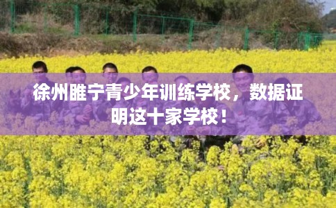 徐州睢宁青少年训练学校，数据证明这十家学校！