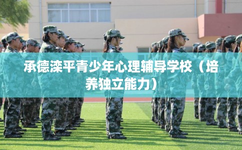 承德滦平青少年心理辅导学校（培养独立能力）