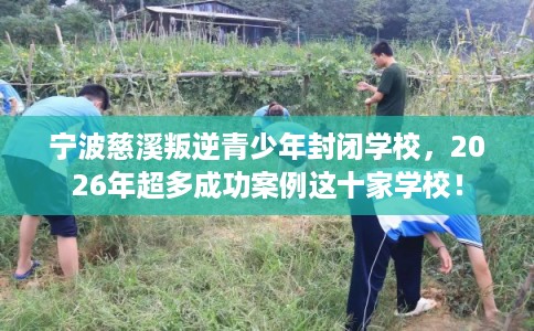 宁波慈溪叛逆青少年封闭学校，2026年超多成功案例这十家学校！