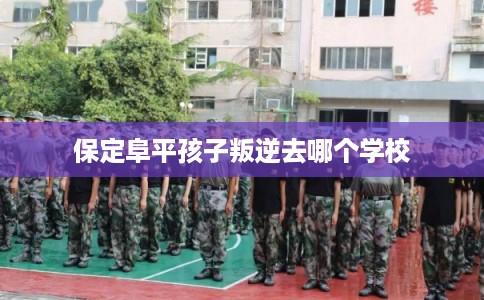 保定阜平孩子叛逆去哪个学校