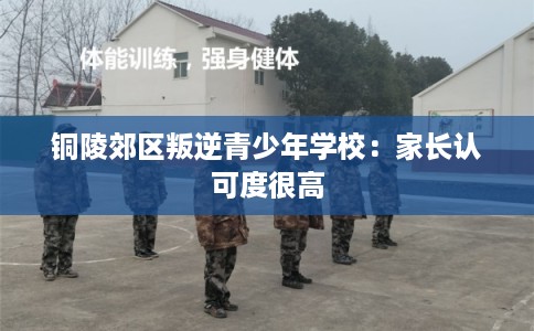 铜陵郊区叛逆青少年学校：家长认可度很高