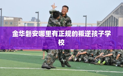 金华磐安哪里有正规的叛逆孩子学校