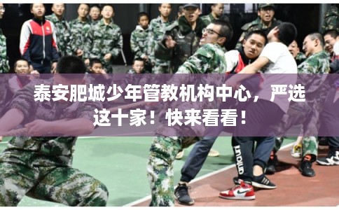 泰安肥城少年管教机构中心，严选这十家！快来看看！