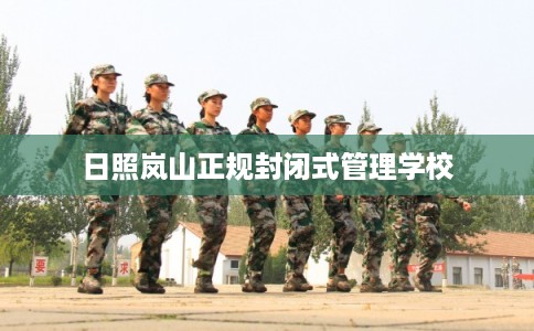 日照岚山正规封闭式管理学校