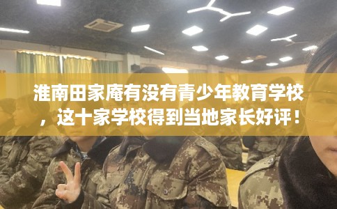 淮南田家庵有没有青少年教育学校，这十家学校得到当地家长好评！